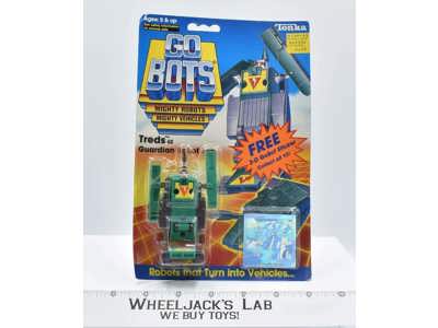Treds Guardian Robot Tank Gobots 1985 Tonka Action Figure NEW MOSC SEALED