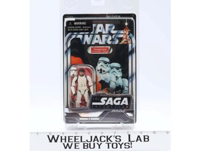 George Lucas in Stormtrooper Disguise Star Wars Saga 2006 Hasbro NEW MOSC SEALED