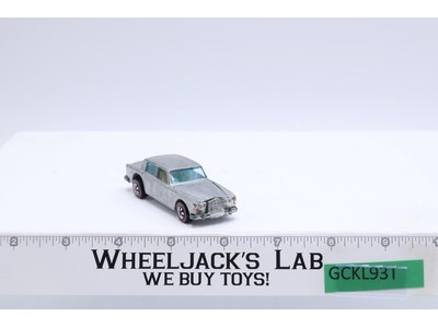 Rolls-Royce Silver Shadow Grey Enamel 1969 Redline Hot Wheels Mattel Vintage RL