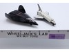 Die-cast Space Shuttle Stealth Fighter Sky Spies Zee Toys Vintage Aircraft