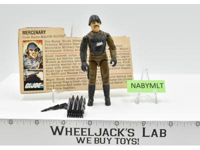 Major Bludd V1 100% Complete G.I. Joe 1983 Hasbro Vintage Action Figure