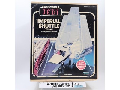 Imperial Shuttle Star Wars ROTJ 1984 Kenner Action Figure Vehicle NEW SEALED
