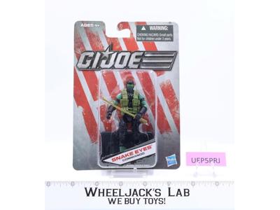 Snake Eyes Green G.I Joe Dollar General Exclusive 2011 Hasbro NEW MOSC Figure