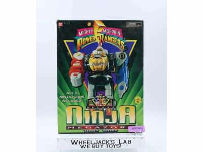 Deluxe Ninja Megazord Mighty Morphin Power Rangers 1993 Bandai Action Figure