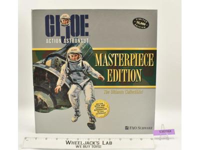 Action Astronaut Masterpiece Edition GI Joe 1996 F.A.O. Schwarz NEW MIB
