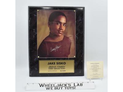 Jake Sisko Star Trek Cirroc Lofton Limited Edition AUTOGRAPHED Plaque 56 of 2500