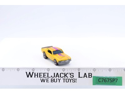 Mustang Stocker Yellow Hot Wheels 1974 1975 Vintage Redline RL Hong Kong