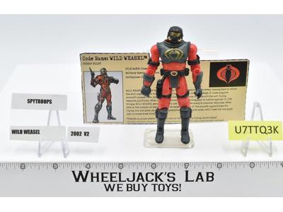 Wild Weasel v2 100% Complete G.I. Joe Spy Troops 2003 Hasbro Action Figure