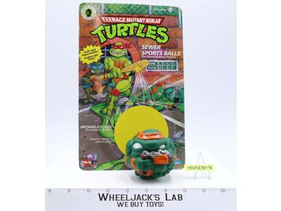 Michaelangelo Sewer Sports Balls Teenage Mutant Ninja Turtles 1991 Playmates