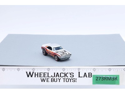 Heavy Chevy Super Chrome Red  Orange Tampo 1970 Hot Wheels Mattel Redline RL NM