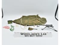 Bivouac Deluxe Pup Tent Set Action Soldier Equipment 1964 Vintage 12" Gi Joe