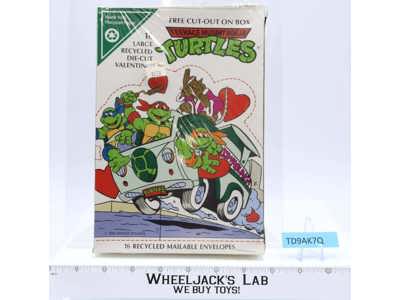 Valentine's Cards Teenage Mutant Ninja Turtles TMNT Mirage Studios NEW SEALED