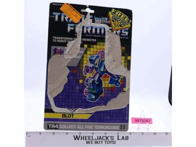 Blot Cardback 1987 Vintage Hasbro G1 Transformers Action Figure