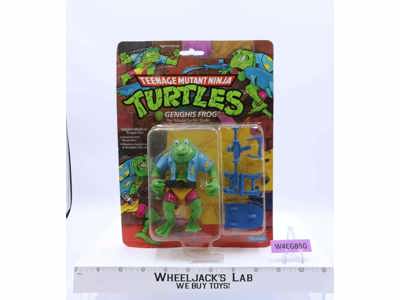 Genghis Frog Teenage Mutant Ninja Turtles TMNT 1988 Playmates NEW MOSC SEALED