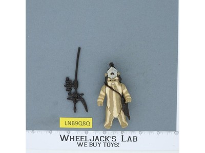 Logray Ewok 100% Complete Macau Star Wars ROTJ 1983 Meccano/Kenner NO REPRO