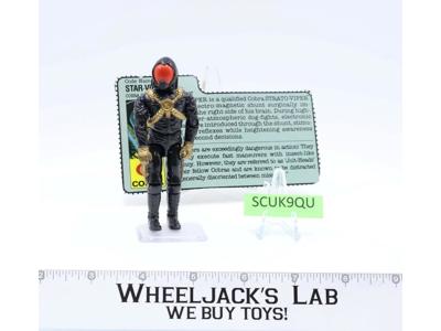 Star-Viper V1 100% Complete 1988 G.I. Joe Hasbro Vintage Action Figure