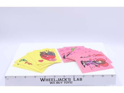20 Valentine's Stickers Teenage Mutant Ninja Turtles TMNT 1990 Mirage Studios