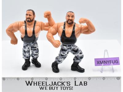 The Bushwhackers Butch & Luke Tag Team WWF Wrestling 1991 Hasbro Figure