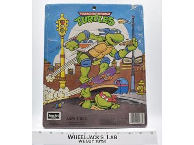 Lot of 4 Teenage Mutant Ninja Turtles Child's Puzzle Rose Art Brand NEW SEALED