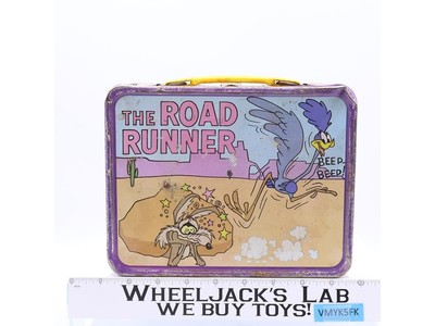 The Road Runner Metal Lunchbox NO THERMOS King-Seeley Warner Bros. Vintage