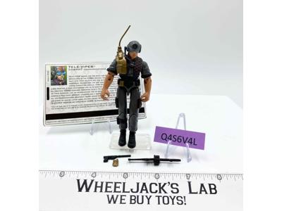 Tele-Viper v4 100% Complete GI Joe Valor vs Venom 2004 Hasbro Action Figure