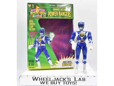 Billy Complete W Box MMPR Karate Action Power Rangers 1994 Bandai Action Figure