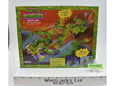 Muta-Ski 100% Complete W/Box Teenage Mutant Ninja Turtle 1992 Playmates Toys