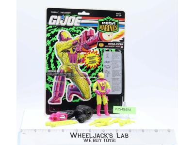 Mega-Vipers V1 With Cardback 1992 G.I. Joe Hasbro Vintage Action Figure
