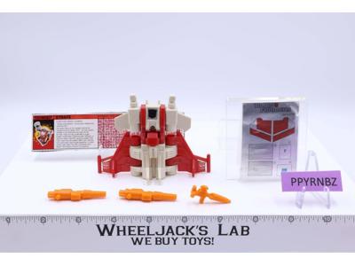 Strafe 100% Complete UNUSED STICKERS 1987 Vintage G1 Transformers Action Figure