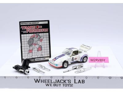 Jazz 100% Complete Vintage 1984 G1 Transformers Hasbro Action Figure