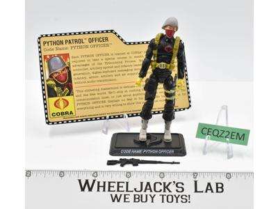 Python Crimson Guard v14 100% Complete GI Joe 25th Anniversary 2008 Hasbro