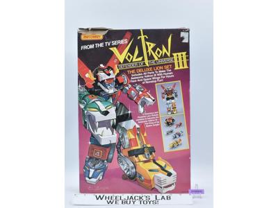 Voltron III Deluxe Lion Set W/Box 100% Complete Matchbox 1984 Vintage Figures