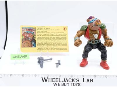 Bebop HARD HEAD 100% Complete Teenage Mutant Ninja Turtles 1988 Playmates