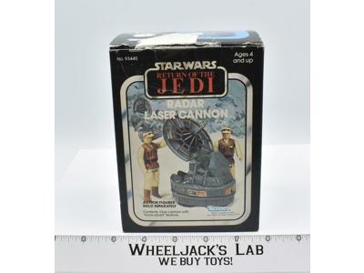 Radar Laser Cannon Mini Rig 100% Complete W/Box 1982 Star Wars ESB Kenner