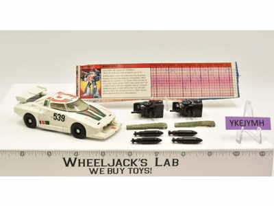 Wheeljack 100% Complete 1984 Vintage G1 Transformers Hasbro Action Figure