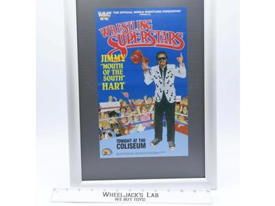 Jimmy Hart "Mouth Of The South" Original Poster WWF LJN Wrestling 1985 Vintage