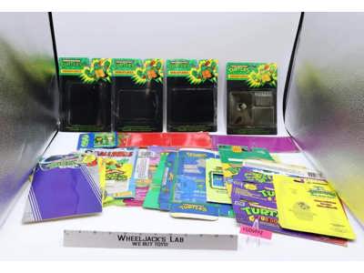 Lot of 22 Teenage Mutant Ninja Turtles Product Packaging and Boxes EMPTY