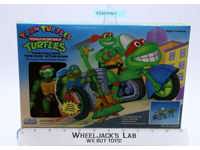 Toon Cycle W/ Toon Raph 100% Complete TMNT 1992 Playmates Action Figure Vehicle