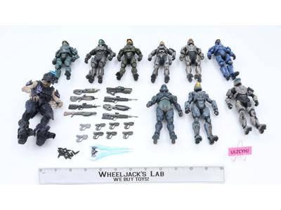 Lot of 10 Halo Spartan McFarlane 2010's Action Figures
