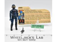 Cobra Trooper V1 Straight Arm 100% Complete G.I. Joe 1982 Hasbro Vintage