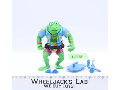 Genghis Frog Teenage Mutant Ninja Turtles TMNT Playmates 1989 Vintage Figure