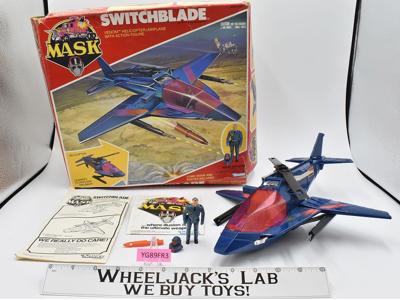Switchback Miles Mayhem 100% Complete W/Box MASK 1985 Vintage Action Vehicle