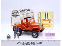 Gator W/ Hayes 100% Complete 1985 MASK M.A.S.K. Kenner Action Figure