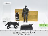Snake Eyes W/ Black Timber v29 100% Complete 25th Anniversary 2008 Hasbro Figure