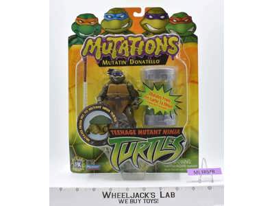 Mutatin' Donatello Teenage Mutant Ninja Turtle TMNT Mutations Playmates NEW MOSC