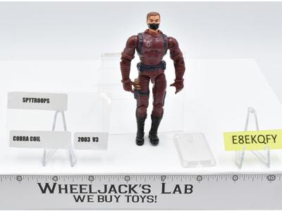 Cobra Coils v3 G.I. Joe Spytroops 2003 Hasbro Action Figure