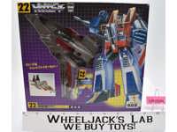Starscream Destron 22 G1 Transformers Japanese Reissue 2001 Takara Figure MIB