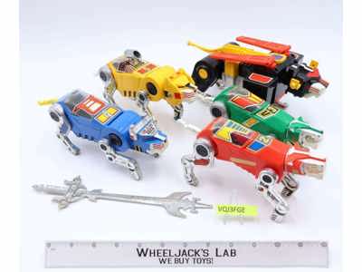 Lion Force Set Voltron 1984 LJN Toys Robot Action Figure Vintage