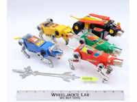 Lion Force Set Voltron 1984 LJN Toys Robot Action Figure Vintage