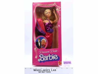 #5868 Dream Date Barbie Doll W/Box 1982 Mattel NEW Vintage Action Figure